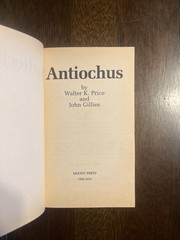Antiochus Paperback Novel By Walter K. Price And John Gillies Moody Press