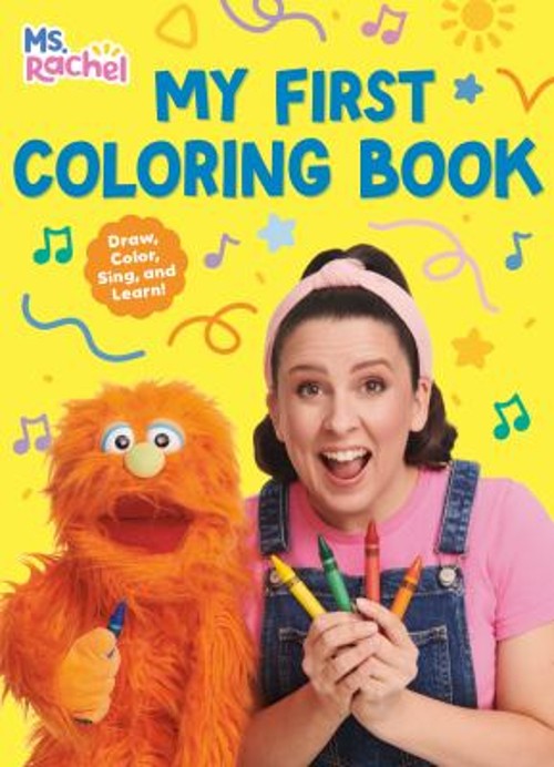 My First Coloring Book Ms. Rachel Paperback Ms. Ms. Rachel