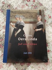 RARE Codex Oera Linda Full Size Edition Jan Ott Hardcover Book 11.5 x 9