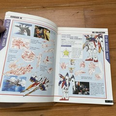 Mobile Suit Gundam Wing Technical Manual Book #1 Tokyopop Anime Wing Zero