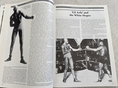Vintage 1988, „Pictorial History of Boxing” Peter Arnold XL Vg 1st Print FREE SH