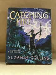 Suzanne Collin’s: Catching Fire Illustrated Edition USED HC SEE DESCRIPTION