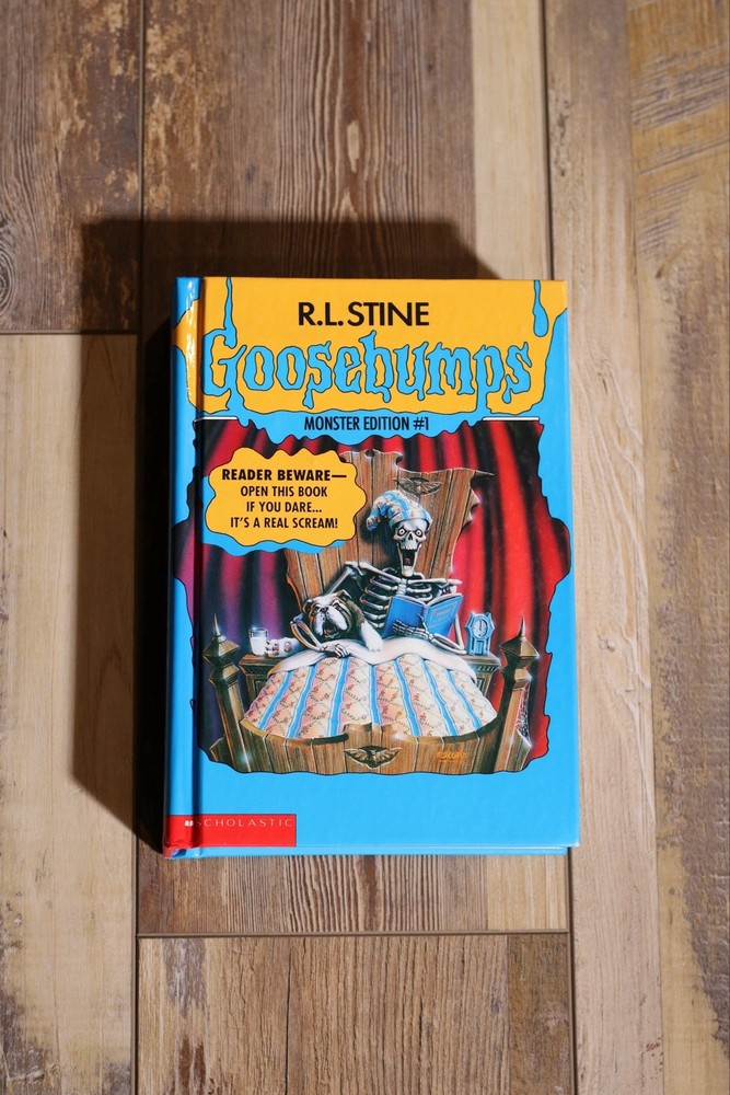 Goosebumps MONSTER EDITION #1 Hardcover Book R.L Stine 1st printing NICE!
