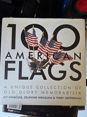 100 American FLAGS Hardcover Book
