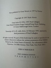 Getting High: The Adventures of Oasis by Paolo Hewitt – 1st Hyperion Edition