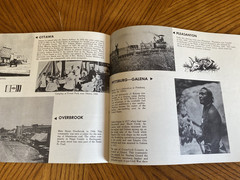 Historical Album of Kansas Book Booklet Photos History Vintage Native Americans