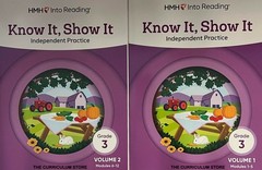 Grade 3 HMH Into Reading Know It Show It Version 3 Volume 1 & 2 Set 2025