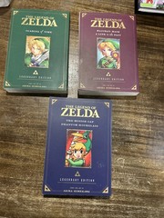 Zelda Legendary Edition Manga Set of 3 Books Ocarina of Time Majora Mask Oracle