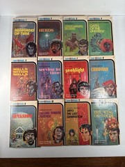 Huge Lot Of 55 Laser Books 1970s Vintage Science Fiction Paperbacks Incl #s 1-54