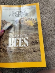 🟥 May 2026 National Geographic magazine Secrets of Bees, robots SPECIAL ISSUE
