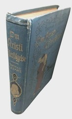 1893 Imitation of Christ Om Kristi Efterfolgelse KEMPIS ~RARE in Swedish/illust.