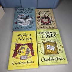 Lot of 8 Christopher Fowler 1 Hardback, 7 Paperback Books, See Pictures