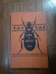 How To Know The Insects, By H.E. Jaques, Hardcover, Pictured Key Nature Series