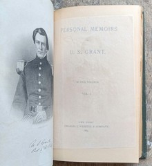 Personal Memoirs Of U.S. Grant ✬1885 Vol.I Antique HC✬ Ulysses Civil War Army