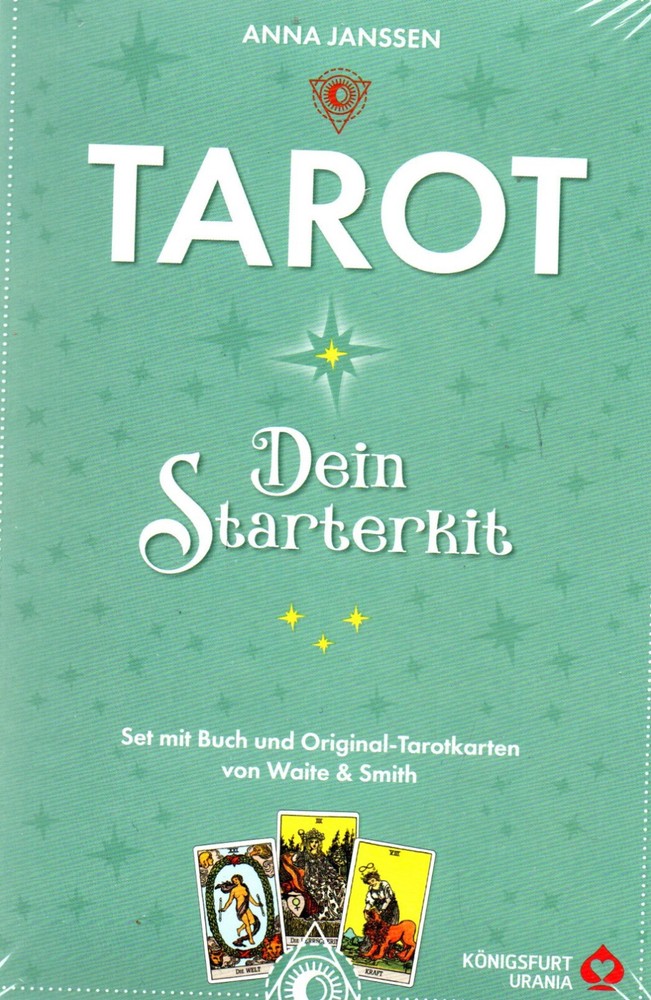 TAROT – DEIN STARTERKIT – Anna Janssen – BUCH & WAITE KARTEN SET – NEU