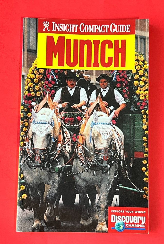 MUNICH ~ Insight Compact Guides ~ Tour Guide ~ 2000 ~ 104 pages