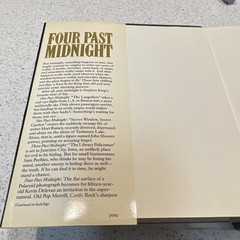 Stephen King Four Past Midnight Hardcover Horror Viking 1990 Dust Jacket