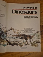 The World of Dinosaurs by Richard Moody – 1978 Hardcover Children’s Book