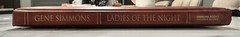 Gene Simmons Ladies of the Night Hard Cover Book 174 pages Gold Leaf