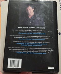 Ted Dekker The Priest’s Graveyard Hardcover 2011 Center Street w/ Dust Jacket
