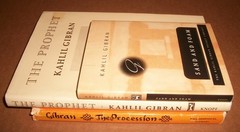 The Prophet Knopf HCDJ 1988 Procession Poems Kahlil Gibran $2.75 Sand Foam lot 3