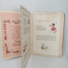 Vintage 1970s Hallmark 35 Cent Birthday Recipe Book Of Treats For Someone Sweet