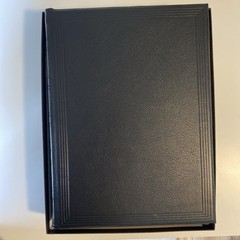 LARGE Holy Bible NIV – Black Morocco Leather Lectern Bible with Box – 1986