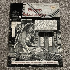 Atlas Games Blood Nativity Vampire: The Masquerade Story PB Illustrated 1991