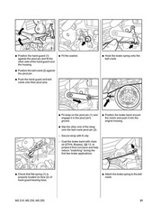 STIHL MS 210 230 250 Chainsaw Service Manual 2007 – WIRE BOUND – TOUGH COVERS