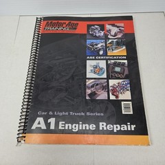 A1 Automotive Engine Repair : Motor Age Training Self-Study Guide Back Cover Rip