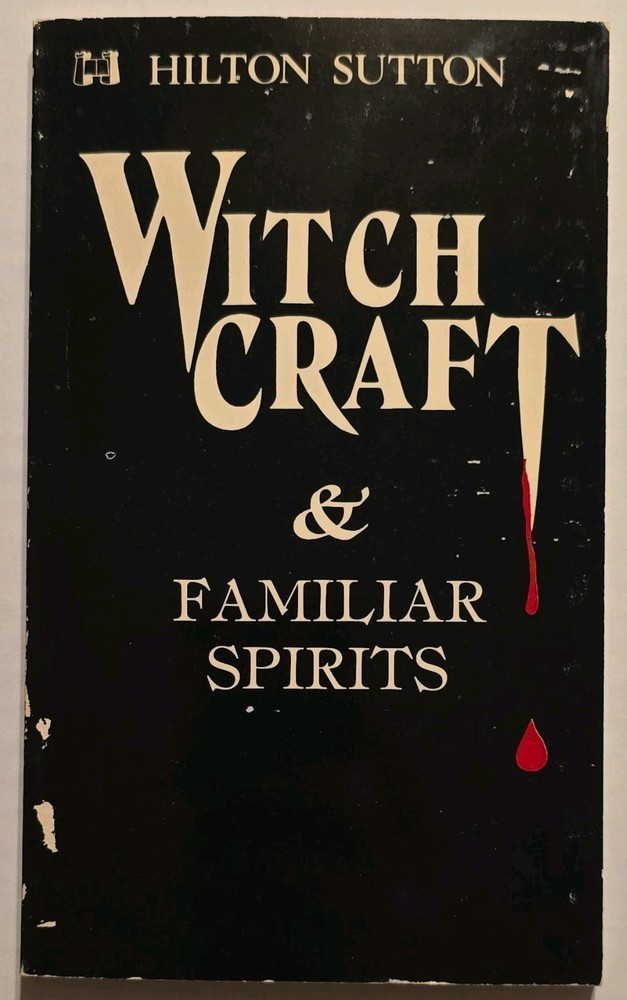 Witchcraft & Familiar Spirits Hilton Sutton 1981 Vintage NEW OLD STOCK Unopened