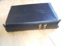 The Illuminated Bible 1941 Indexed KJV Columbia Educational Book Vintage Leather