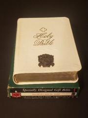 Vintage National Bible Press Holy Gift Bible Agate/Bride’s Style 2040x with Box