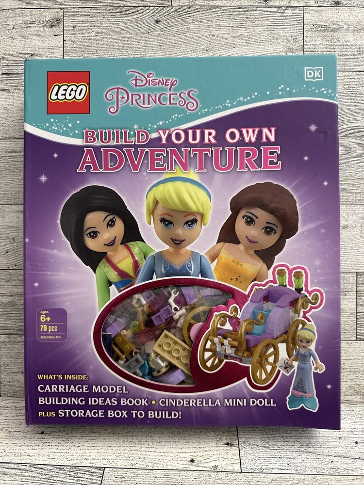 Lego Disney Princess Build Your Own Adventure Book Lego Sealed 79 Pcs $24.99MSRP