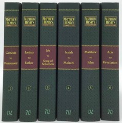 Matthew Henry’s Commentary on the Whole Bible: New Modern Edition [6 – VERY GOOD