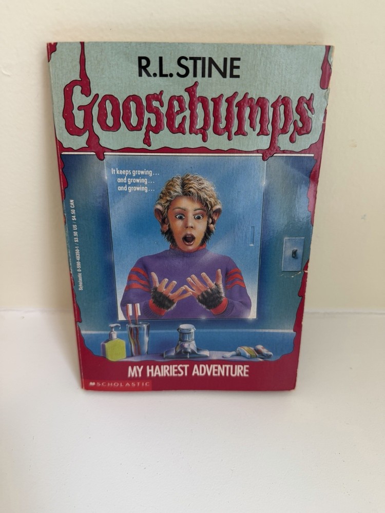 Like New 1st print Goosebumps #26 My Hairiest Adventure ~ R.L. Stine