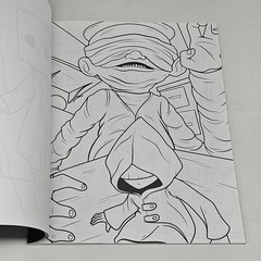 Little Nightmares Coloring Book 30 Pages Unused Six Mono Cover Brand New
