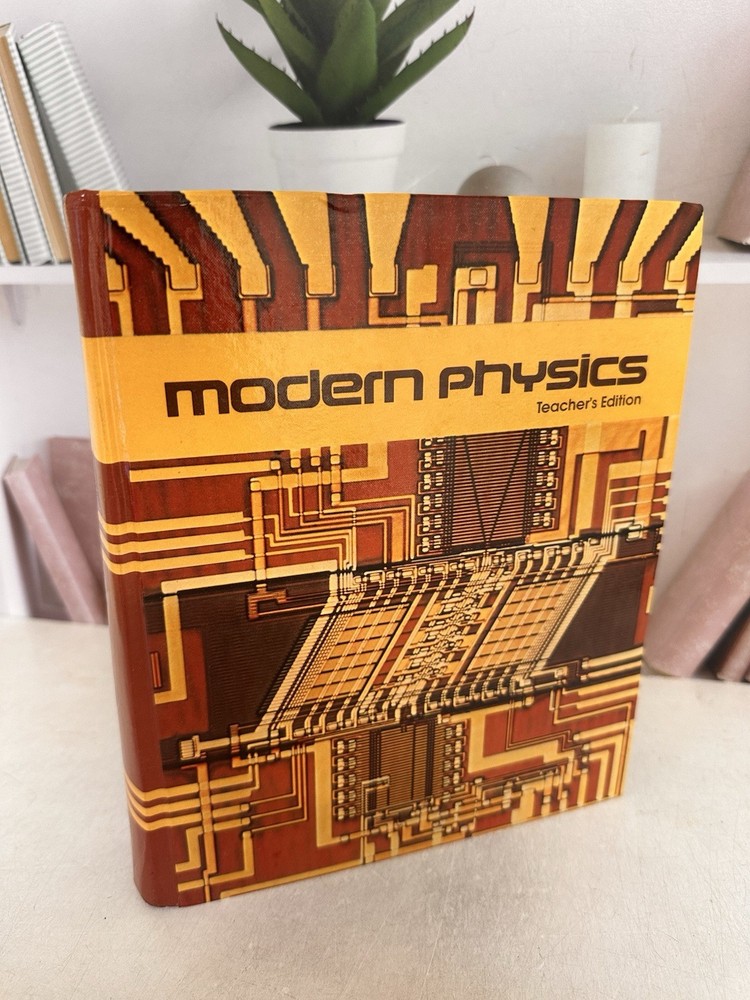 Modern Physics Teacher’s Edition Hardcover Book by John E. Williams 1980