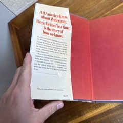 All The President’s Men – Bob Woodward Carl Bernstein 1974 – HC/DJ 1st Edition