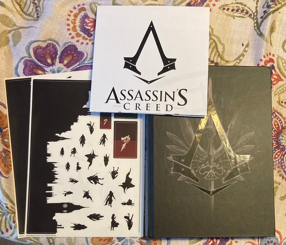 Assassin’s Creed Syndicate Official Collector’s Edition Guide HC Poster Stickers
