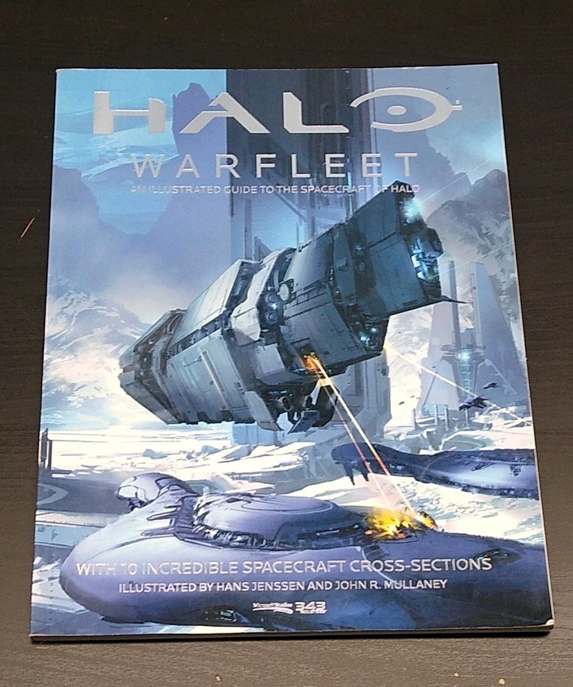 HALO WARFLEET An Illustrated Guide to the Spacecraft of Halo [Paperback] John R.