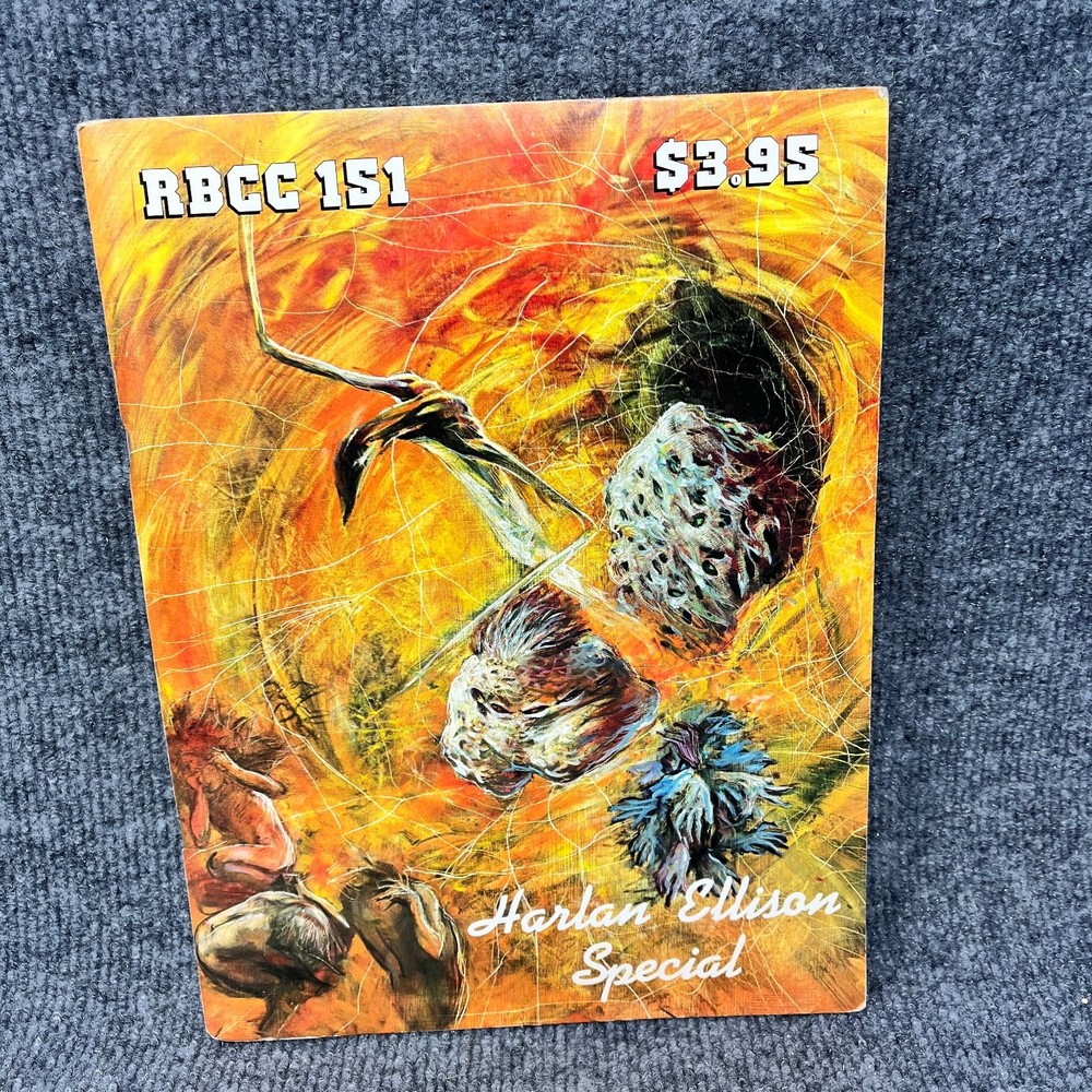 RBCC 151 Harlan Ellison Special Issue 1980 Fanzine Sci-Fi Comics Art