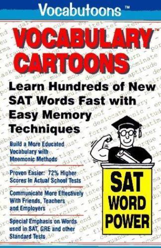 Vocabulary Cartoons: Sat Word Power – 9780965242288, paperback, Sam Burchers