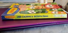 Vintage 2009 VeggieTales 288 Coloring & Activity Pages Book – UNCOLORED!!!
