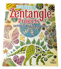 INSPIRING ZENTANGLE PROJECTS By Jane Marbaix ADULT ACTIVITY BOOK NEW