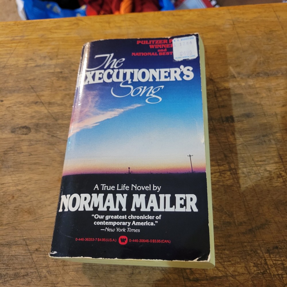 THE EXECUTIONER’S SONG by Norman Mailer 1980 Warner paperback
