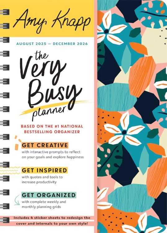 2026 Amy Knapp’s the Very Busy Planner : August 2025 – December 2026