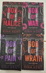 Rina Kent Bloom PB lot God of Wrath Pain War Malice books Legacy