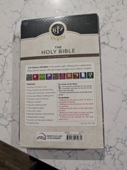 KJV Gift Edition Bible Purple (Leather / Fine Binding) New Book Sealed