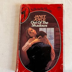VTG 1985 Janet Joyce Out Of The Shadows Romance Paperback Book Silhouette Desire